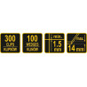 Nivelační systém 300x spona + 100x klín Vorel 04692
