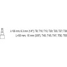 Bity sada 12 ks (CrV 6150) YATO YT-04332