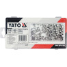 Matice pojistné silonové sada 146 ks YATO YT-06774