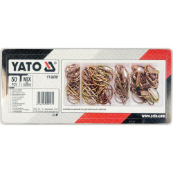 Kolík pojistný sada 50 ks YATO YT-06787