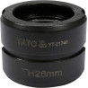 Náhradní čelisti k lisovacím kleštím YT-21735 typ TH 26mm