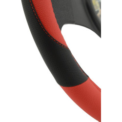 Potah volantu COLOR LINE červený Compass 31451