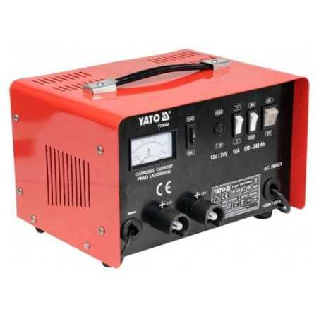 Nabíječka autobaterií 12V 24V 16A - www.autodoplnkyfro.cz