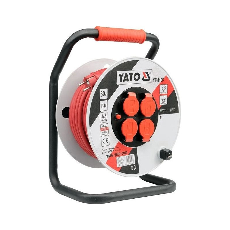 Prodlužovák bubnový 40 m plast YATO YT-8107