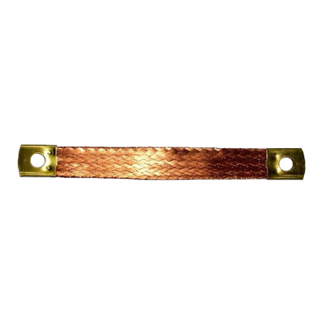 Měděný zemnící (kostřící) pásek 330x15 mm
