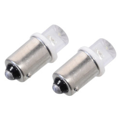 Žárovka 1LED 12V Ba9s bílá 2ks Compass 33749