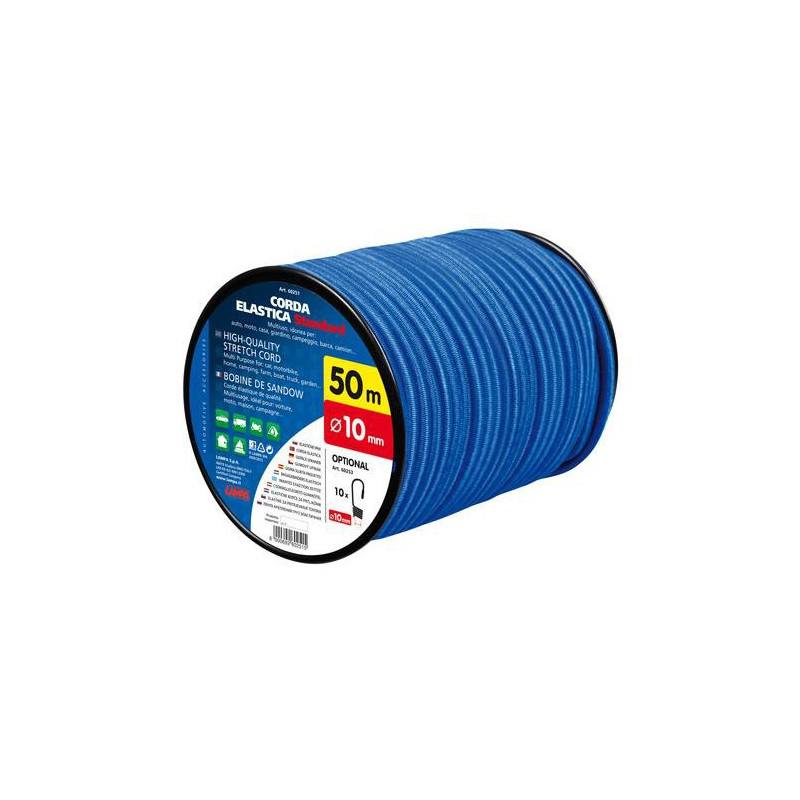 Pružný upínač - gumicuk 50m 10mm