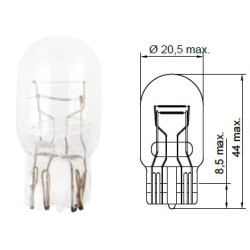 Autožárovka 12W W21/5W W3x16q TESLA B 62401