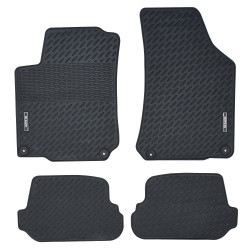 Koberce gumové PERFECT FIT sada 4ks OCTAVIA I s fixací Compass 04237