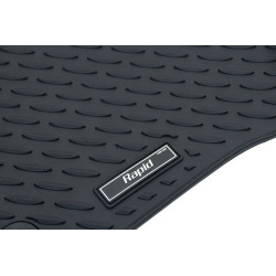 Koberce gumové PERFECT FIT sada 4ks RAPID s fixací Compass 04243