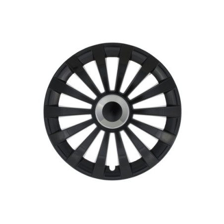 Poklice na kola MERIDIAN RING BLACK 16"