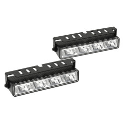 Světla pro denní svícení DRL 4 HIGH POWER LED 12V/24V Compass 33546