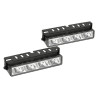 Světla pro denní svícení DRL 4 HIGH POWER LED 12V/24V Compass 33546