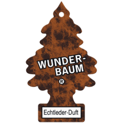 Vonný stromeček WUNDERBAUM Kůže
