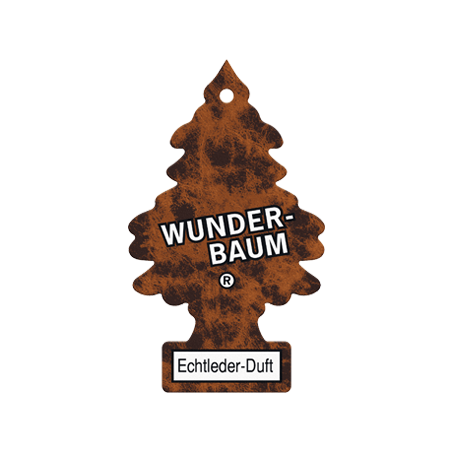 Vonný stromeček WUNDERBAUM Kůže