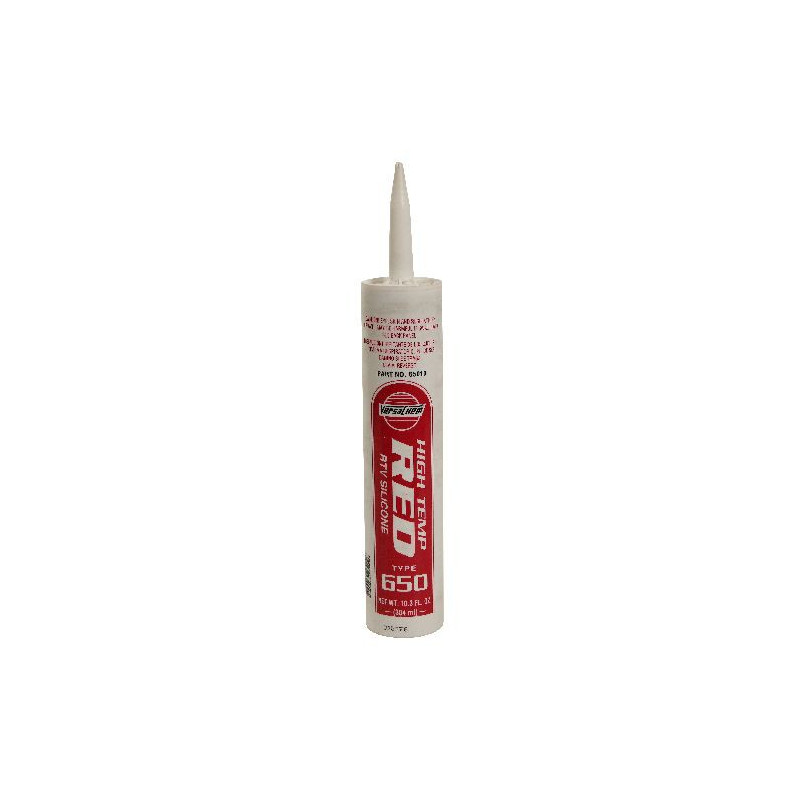 Těsnění červené spoje od -73°C do +343 °C kartuš 304 ml