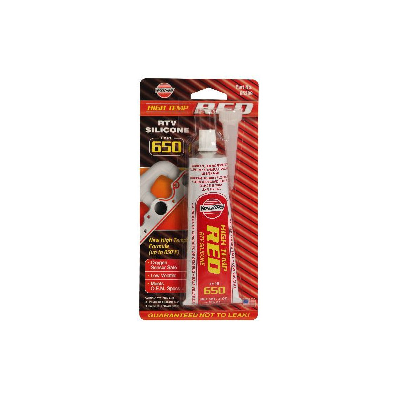 Těsnění červené  spoje od -73°C do +343 °C tuba 85g