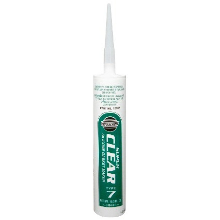 Silikonové těsnění čiré spoje od -73 až +315 °C  kartuš 304 ml