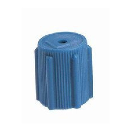 Krytka ventilu modrá - (5 ks)