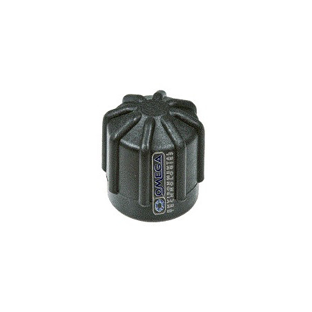 Krytka ventilu černá 16mm