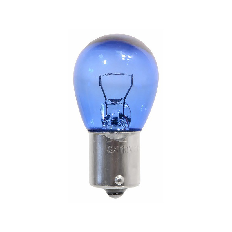 Autožárovka 12V P21W Ba15s BLUE Compass 08444