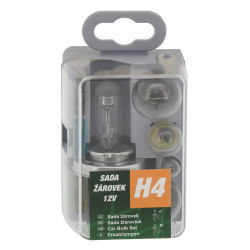 Žárovky servisní box univerzální H4 GREEN