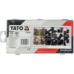 Vruty a podložky karosářské sada 170ks Yato YT-06780