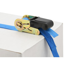Popruh s ráčnou a háky 1ks 350daN 25mm x 5m TÜV Compass 02245