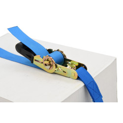 Popruh s ráčnou a háky 1ks 350daN 25mm x 5m TÜV Compass 02245