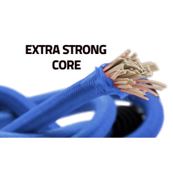 Upínač pružný DOUBLE HOOK 10mm/150cm TÜV/GS Compass 02193
