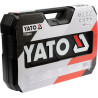 Gola sada 1/2", 3/8", 1/4" + příslušenství 216 ks YATO YT-38841