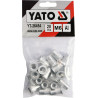 Nýtovací matice hliníková M6 20ks YATO YT-36454
