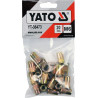 Nýtovací matice ocelová M6 20ks YATO YT-36473