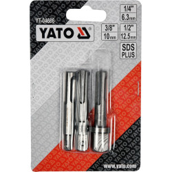 Sada adaptérů SDS+ 1/4", 3/8", 1/2" YATO YT-04686