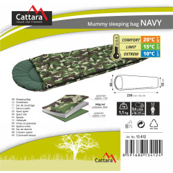 Spací pytel mumie NAVY 10°C Cattara 13412