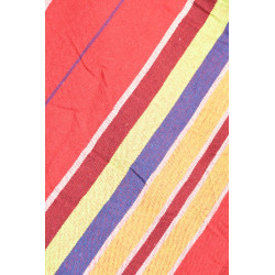 Houpací síť TEXTIL 200x100cm červeno-žlutá Cattara 13568