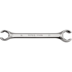 Klíč prstencový polootevřený 8x10 mm YATO YT-0135