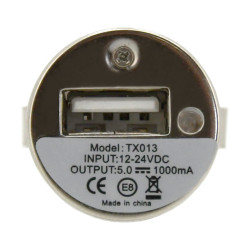Nabíječka telefonu 220/12V (iPhone 4/-8 micro USB, mini USB, USB-C) Compass 07681