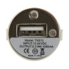 Nabíječka telefonu 220/12V (iPhone 4/-8 micro USB, mini USB, USB-C) Compass 07681
