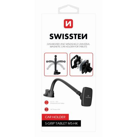 DRŽÁK DO AUTA MAGNETICKÝ S-GRIP M1 SWISSTEN