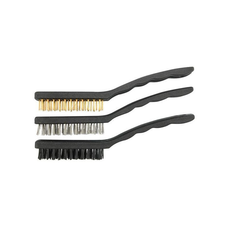 Sada kartáčů drátěných 220 mm 3 ks Vorel TO-06964