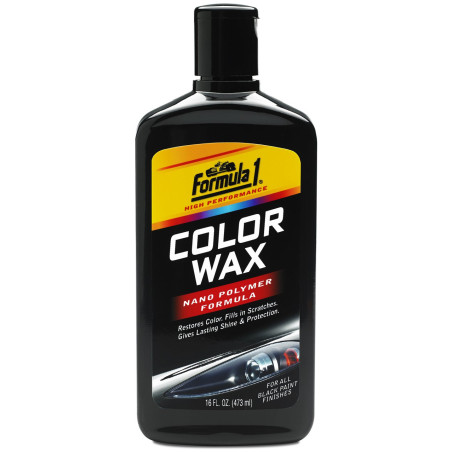 Barevný autovosk s nano polymery černý Formula 1 615464