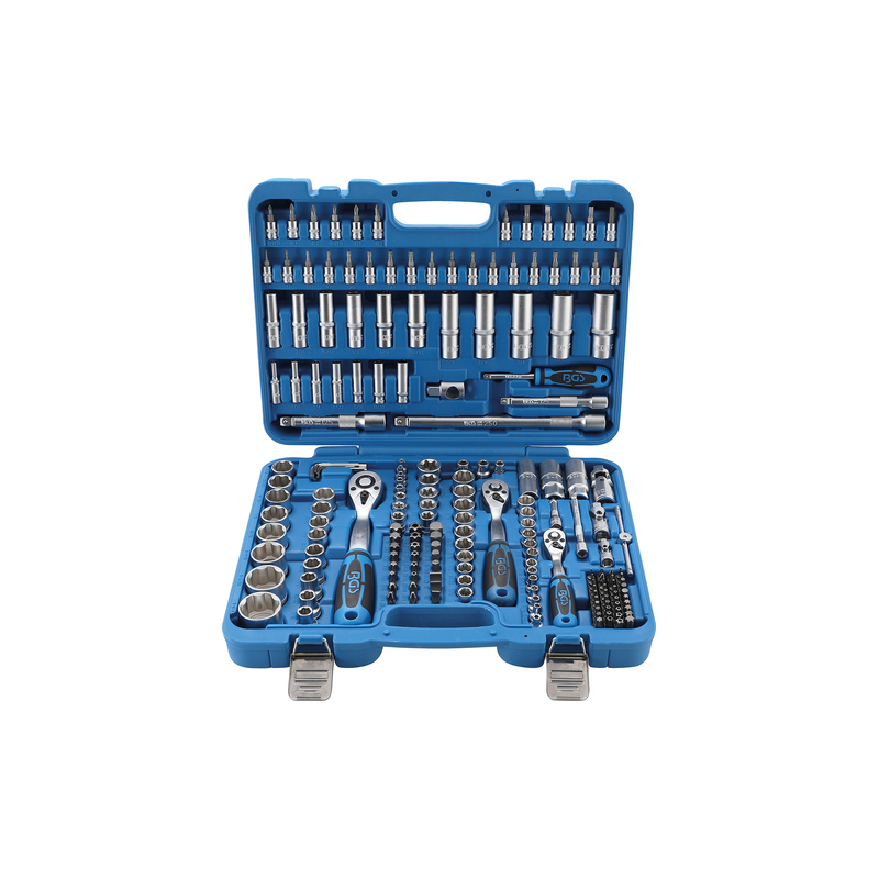 Gola sada BGS-191 dílů, ráčna 1/4" + 3/8" + 1/2" BGS 2292