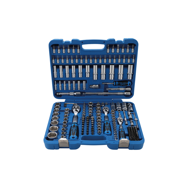 Gola sada BGS 192 dílů (4,0 - 32,0), 3x ráčna 1/4", 3/8" a 1/2" BGS 2243