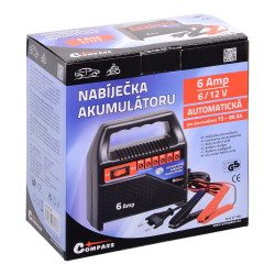 Nabíječka autobaterií 6A 6V/12V Compass 07136