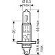 Osram H1 P14,5s 55W 12V 64150