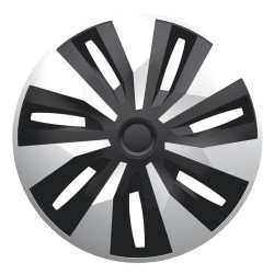 Poklice na kola ORION VAN SILVER/BLACK 16"