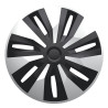 Poklice na kola ORION VAN SILVER/BLACK 16"