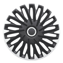 Poklice na kola QUANTUM PRO SILVER/BLACK 16"