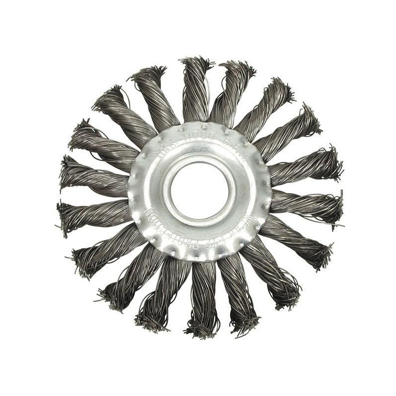 Kartáč drátěný boční 115 mm pletený Vorel TO-06982